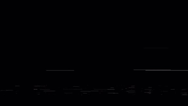 Cyberpunk RGB Glitch Effect &ndash; Futuristic Digital Distortion Transition