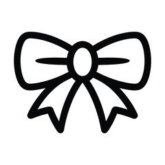 Vector of a decorative ribbon bow
