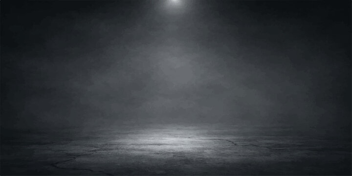 Dark grunge gray textured wall background
