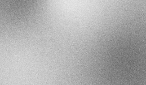 Soft light silver gray grainy background with smooth gradient blur and subtle noise texture for web banner, poster, wallpaper, header, backdrop, template and modern minimalist design