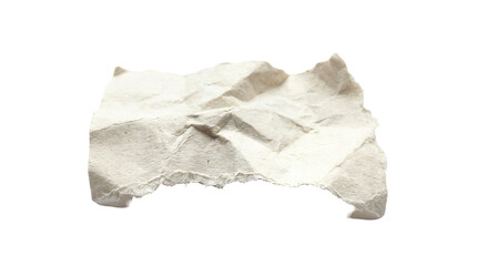 Obraz premium Crumpled white paper texture background