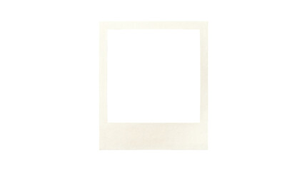 Polaroid photo frame, blank instant picture © StockSphere