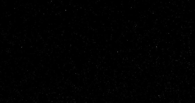 Twinkling of pointed stars. Smooth zoom. Use for background and texture.