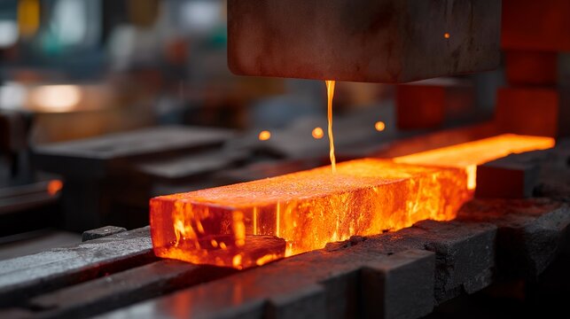 Knife maker heat treating carbon steel blades in temperature-controlled oven, pyrometer displaying critical hardening temperature during custom cutlery production process, ideal for blade