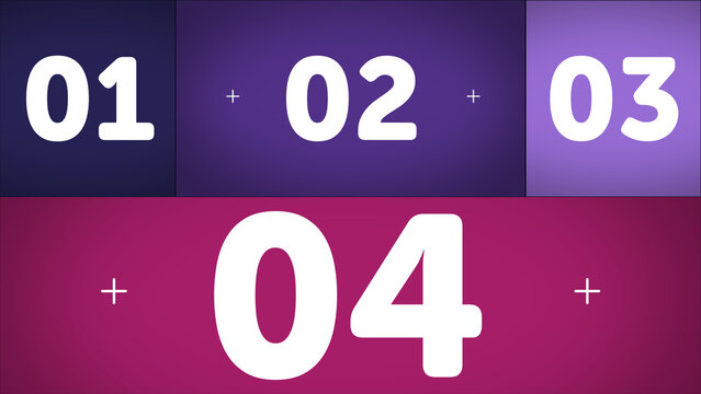 Multiscreen Layout Scale X4 &ndash; Dynamic Multi Display Animation, Scaling Screen Panels Motion, Modern Video Wall Presentation for Technology and Media Showcase