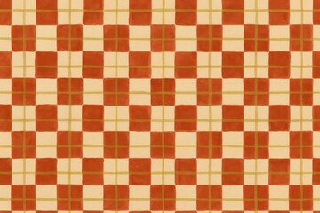 Vintage plaid pattern illustration.