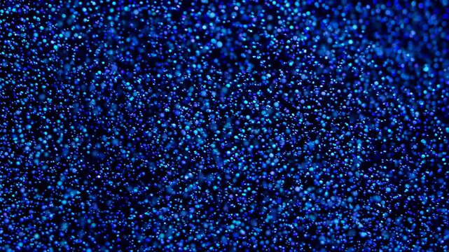 Blue Particle Background Material