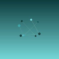 ai_finance fintech abstract technology background with copy space © tiago