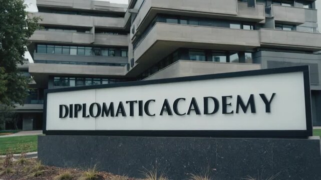 Diplomatic academy.