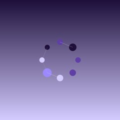 security fintech abstract technology background with copy space © tiago