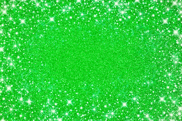 Fototapeta premium Green Sparkling Abstract Texture Background