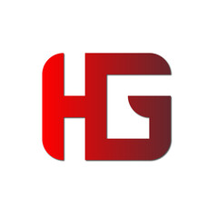 Web line modern color full letter logo design 