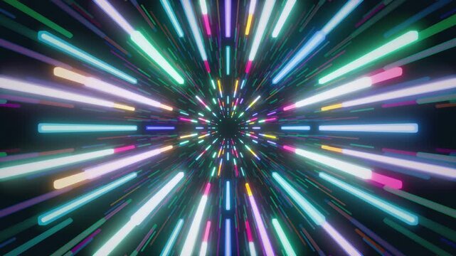 abstract colorful background loop