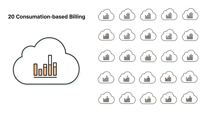 Cloud computing consumption based billing model.
