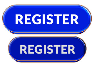 Register Button glossy blue gold UI account signup action