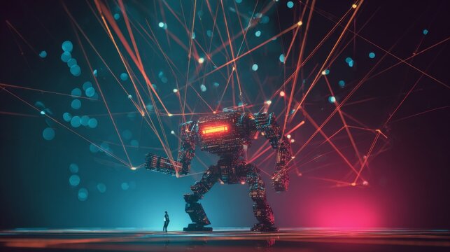 The balance of power: ai's reign over human employment. Machine learning. Symbolism in action: robotics and its impact on employment. Ai web. Cyber intelligence.