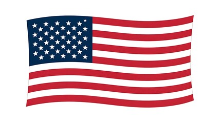 Fototapeta premium flag of united states of america