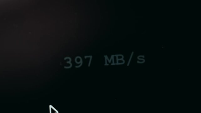 Bandwidth data transfer speed metric