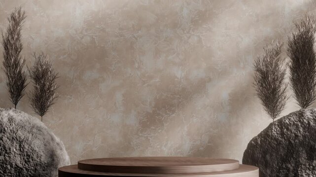 木々の葉の間から差す光と影のループ再生するアニメーション 木漏れ日 穏やかに吹く風