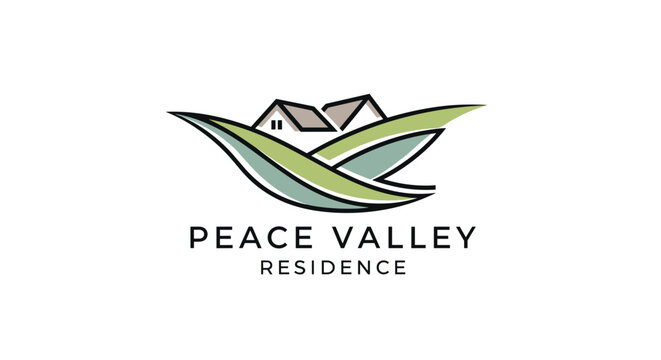 Logo for Peace Valley Residence.