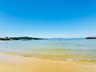 Fototapeta premium tropical beach in Japan
