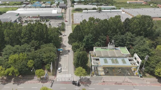 일산 백석동 호수로 일대 