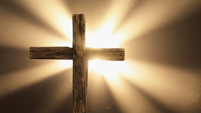 cross on sunset