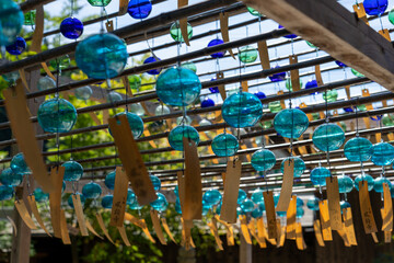 青色の風鈴 / Blue wind chimes