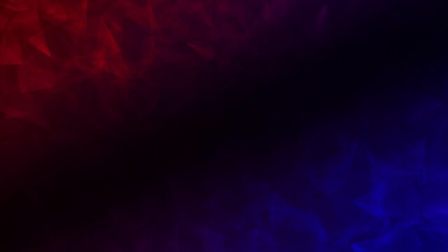 A red abstract background loop featuring a dark glow of smoke and fire textures creates a deep space design with blurred light patterns against a black galaxy sky