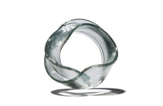 Rubber band isolated on white background