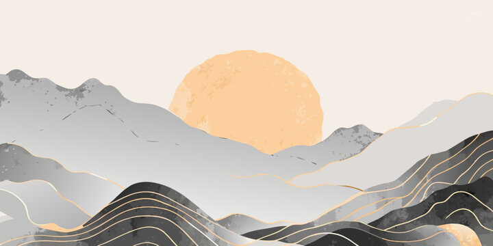 Sun Rising Abstract Free