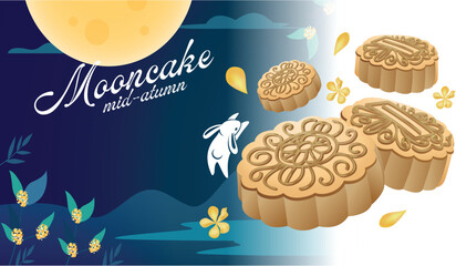 Mooncake and Mid Autumn Festival © Lazycats