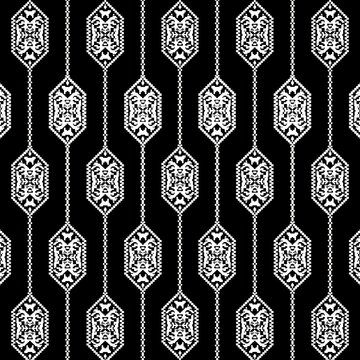 African tribal fabric pattern is designed in rich brown and black tones, drawing inspiration from traditional African tribal symbols of the past. The historic fabric are thoughtfully adapted and vers 