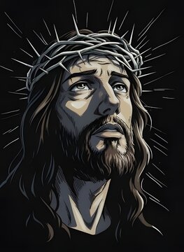 portrait of a jesus