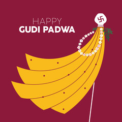 Plakat May happiness and success follow you always, Happy Gudi Padwa