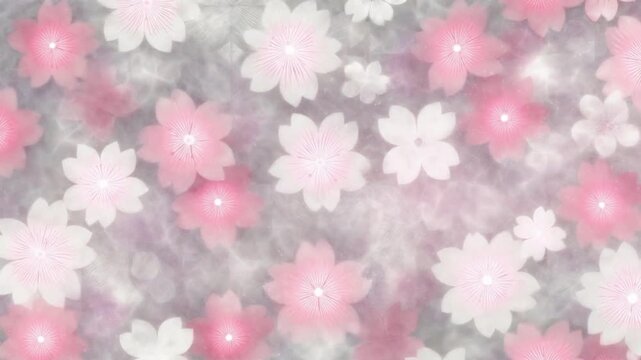Soft cherry blossom floral pattern pastel flower pink blossom white blossom spring background romantic design dreamy texture gentle petal seamless wallpaper, sakura cherry blossom floral pink white