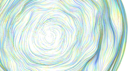 Abstract colorful lines swirling in a pattern. Suitable for design, background, or artistic concept. High-resolution gra © vegefox.com
