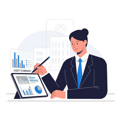 Professional Analyzing Data and Statistics Using Modern Technology in Healthcare Context