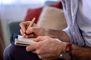 Productivity Concept with Notebook and Pen