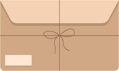 Classic Retro Mail Letter Illustration