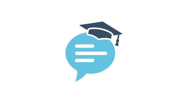 Graduation Academic Education Icon Design.