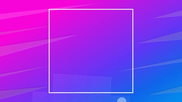 Abstract blue technology background featuring a geometric pattern of squares and digital lines in a modern vector illustration style for web wallpaper and business card design