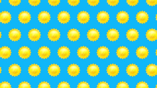 Seamless yellow daisy and chamomile flower pattern creates a beautiful floral nature wallpaper with spring blossom textures and summer petal illustrations for a vector art background design