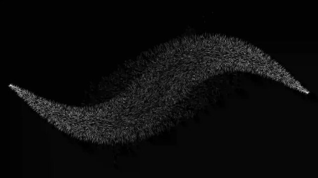 Sparkle glitter light trail, shining comet line streak animation, magic shimmer particle motion, glowing flare sparkle effect, abstract energy streak line animation on black background 4k