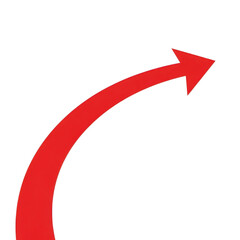 A red curved arrow pointing to the right