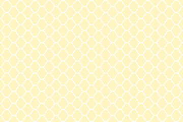黄色のモロッカン柄パターン背景シンプル装飾デザイン素材