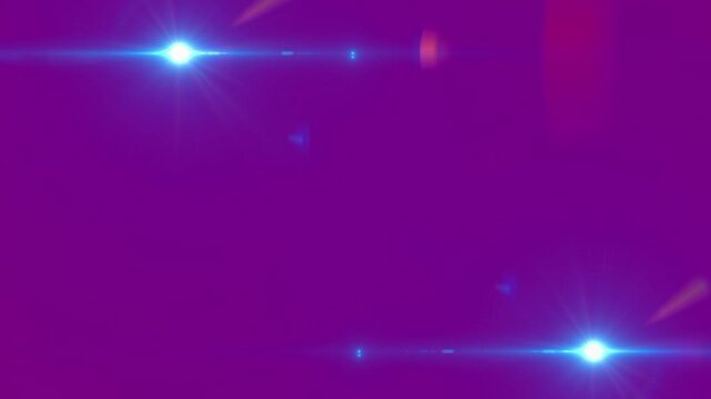 Purple background with running neon light beams from top and bottom glowing lines futuristic abstract backdrop vibrant motion loop with copy space for text logo modern digital design