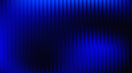 Abstract blue gradient vertical stripes background with glowing modern texture