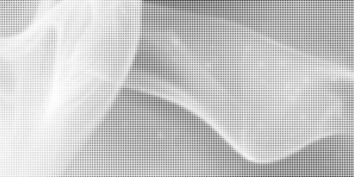 Grunge halftone gradient background. Faded grit noise texture. White and black sand wallpaper. Retro pixelated backdrop. Anime or manga style comic overlay. Vector graphic design textured template