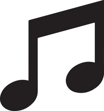 Vector music note icon